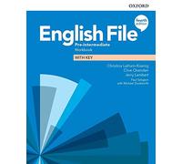 English File 4E Pre Intermediate Workbook with Key