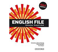 English File Third Edition Elementary Student Book (Uk) - Paperback / softback N