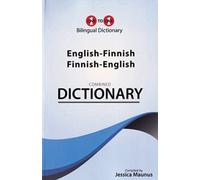 English-Finnish & Finnish-English One-to-One Dictionary Exam Suitable