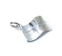 English Flag sterling silver charm .925 x 1 Saint George Cross charms