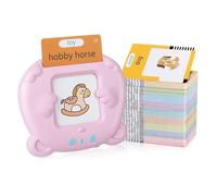 English Flash Cards Kids, Educational Learning Toys, Speech Development Cards with 255 Pieces, Cute Tools for Children, Ages 2 to 6, Preschool, Classroom, Travel, Early Learn, 4.53x3.74x3.35 Inches