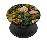 English Flower Cottage Garden Cottagecore Floral Botanical PopSockets Adhesive PopGrip