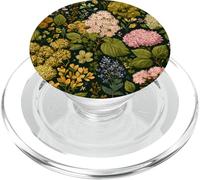 English Flower Cottage Garden Cottagecore Floral Botanical PopSockets PopGrip for MagSafe