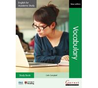 English for Academic Study: Vocabulary Study Book - 2012 Edition by Colin Campbell (2012-05-17)