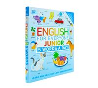 English for Everyone Junior 5 Words a Day - Ages 6-9 - Flexibound