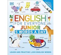 English for Everyone Junior 5 Words a Day | Paperback