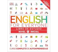 English for Everyone: Nivel 1: Inicial, Libro de Estudio: Curso Completo de Autoaprendizaje