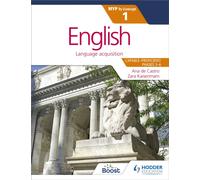 English for the IB MYP 1 (Capable-Proficient/Phases 3-4, 5-6): by Concept