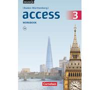 English G Access Band 3: 7. Schuljahr - Baden-Württemberg - Workbook mit Audios online