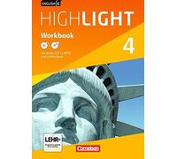 English G Highlight 04: 8. Schuljahr. Workbook , Berwick Paperback Paper.