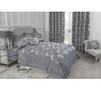 English Garden Bedspread In Silver