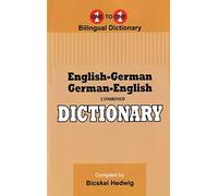 English-German & German-English One-to-One Dictionary (exam-Suitable)