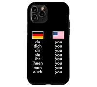 English German Grammar Learning Funny Teachers Case for iPhone 11 Pro