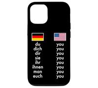 English German Grammar Learning Funny Teachers Case for iPhone 12/12 Pro