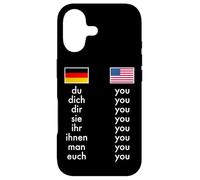English German Grammar Learning Funny Teachers Case for iPhone 17