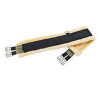 English Girth for Fleece Girth For, Cinch Elastic Horse Fleece British Girth for Breathable Western Saddle Heavy Duty Training Horse Girth