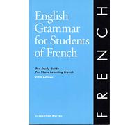 English Grammar for Students of French