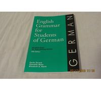 English Grammar for Students of German (English Grammar Series)