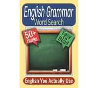 English Grammar Word Search Puzzle Book: Puzzles Featuring Grammar Rules, Syntax, and Writing Style