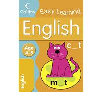 English: Help your child improve their literacy skills with Easy Learning English for Age 4-5. (Collins Easy Learning Age 3-5)