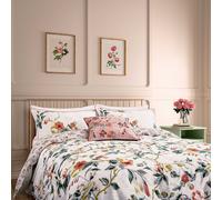 English Heritage Craven Street Floral Trail Single Duvet Cover SET, Vintage Peony