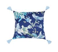 English Heritage Suffolk Garden Cushion 50cm x 50cm, Navy