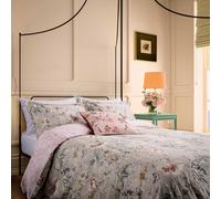 English Heritage Suffolk Garden Double Duvet Cover SET, Birch