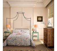 English Heritage Suffolk Garden Duvet Cover Set King Size Birch