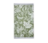 English Heritage Suffolk Garden Hand Towel, Sage Green/White