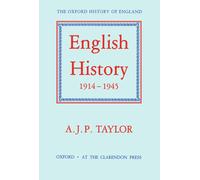 English History 1914-1945: 15 (Oxford History of England)
