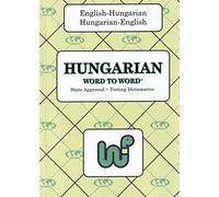 English-Hungarian & Hungarian-English Word-to-Word Dictionary