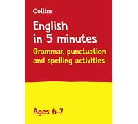 English in 5 Minutes a Day Age 6-7: Ideal for use at home