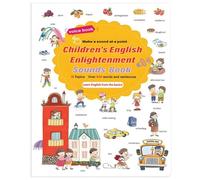 English Interactive Sound Books,Preschool Reading Toy - English Talking Learning Book - for Listening Speaking Language Development School Classroom Library Playtime Bedtime