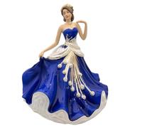 English Ladies Going to the Ball : Midnight Blue Figurine