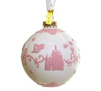ENGLISH LADIES Sleeping Beauty Bauble - White Ornament