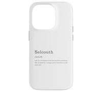 English language Selcouth English Teachers Student Academics Case for iPhone 14 Pro