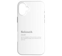 English language Selcouth English Teachers Student Academics Case for iPhone 16 Plus