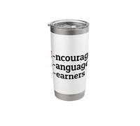 English Language Teacher Design for a ELL Teacher Stainless Steel Insulated Tumbler