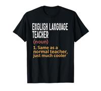 English Language Teacher Funny Definition Teacher T-Shirt