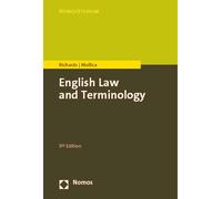 English Law and Terminology by Claudina Richards (English) Paperback Book