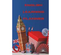 English Learning Planner: Study Language Journal | Progress Trucker | Organize Your Learning | 4-Month Notebook