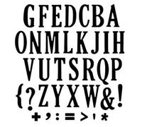 English Letters Metal Die Cuts, Cutting Dies for Card Making Clearance, Embossing Dies for Scrapbooking