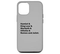 English Literature Fan Teacher Student William Shakespeare Case for iPhone 12/12 Pro