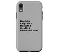 English Literature Fan Teacher Student William Shakespeare Case for iPhone XR