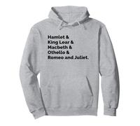English Literature Fan Teacher Student William Shakespeare Pullover Hoodie