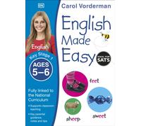 English Made Easy, Ages 5-6 (Key Stage 1): Supports the National Curriculum, English Exercise Book (Made Easy Workbooks)