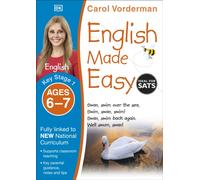 English Made Easy, Ages 6-7 (Key Stage 1) : Supports the National Curriculum, Preschool and Primary Exercise Book
