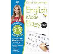 English Made Easy Early Writing Ages 3-5 Preschool (Made Easy Workbooks)