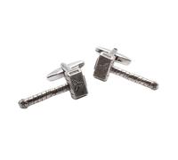 English Made Mjolnir Thor's Hammer Pewter Cufflinks Presented in a Cufflink Box