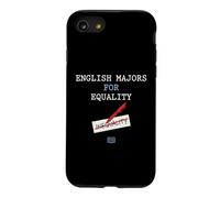 English Major English Majors For Equality Inequality Reader Case for iPhone SE (2020) / 7/8